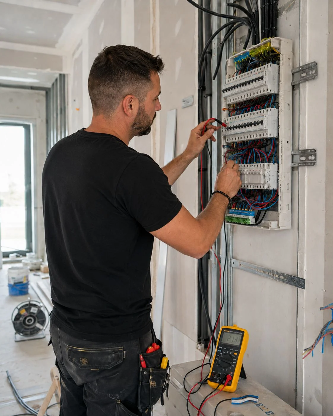 Travaux d'électricité par RBK Bâtiment Paris